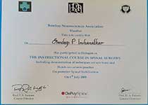 The Instructional Course in Spinal Surgery
