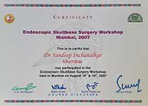 Endoscopic School Base Surgery 2007